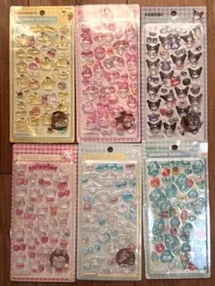 ボンボンドロップシール　6種類セット