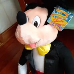ディズニー【燕尾服】レトロミッキー/ミッキーマウスぬいぐるみApplause社