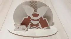 スリコ　こどもの日　兜　木製　5月人形　スリーズ　セット　オブジェ Amazon | 3COINS こどもの日 兜オブジェ スリコ web 兜 初節句