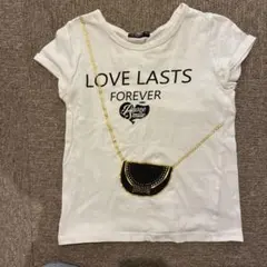 LOVE LASTS FOREVER Tシャツ 130センチ