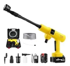 高圧洗浄機 コードレス 充電式 洗車機 20000mAhマキタ互換 PSE承認済