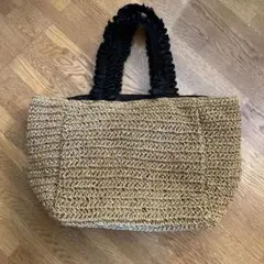 カゴバッグ　フリルハンドル　カシェリエのサムネイル
