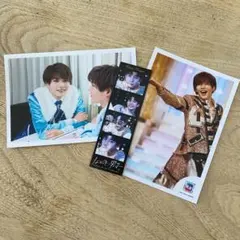 長尾謙杜 公式写真 フォトカード セット