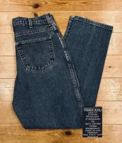 デニム 古着 90s Land’s End ランズエンド USA製 33 極美品のサムネイル