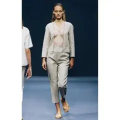 未使用級 PRADA 1998SS コレクション リネン ラテックス ジャケットのサムネイル