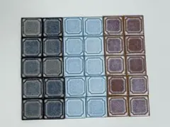 393. 昭和レトロなモザイクタイル 3色　30枚