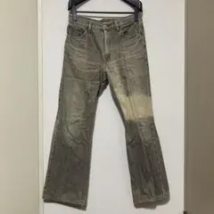 BOBSON ブラウン ブーツカットデニム