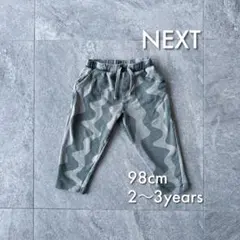 NEXT ウェーブ柄 ロングパンツ 98cmのサムネイル