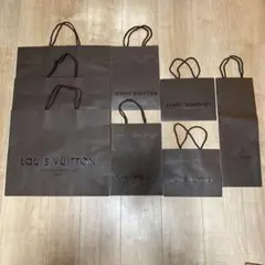 LOUIS VUITTON ショップ袋　ショッパー　8枚セット