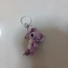 リロ＆スティッチ エンジェル つまんでつなげてマスコット目印アクセサリー