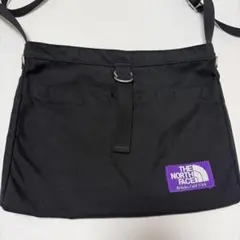 【すぐ発送】THE NORTH FACE パープルレーベル サコッシュ ブラックのサムネイル