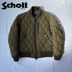 Scott レザージャケット MA-1型 ボンバージャケット XL ブラウン Scott レザージャケット MA-1型 ボンバージャケット XL ブラウン