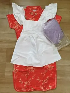 【即日発送】らんま1/2コスプレ衣装　シャンプー　ウィッグ付き