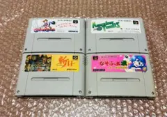 【SFCソフト4本セット・任天堂・ファミコン】kya