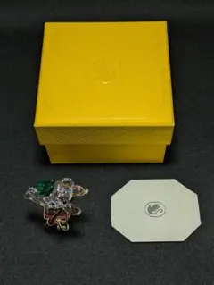 廃番品】Swarovski クリスベア Gemini 双子座 - メルカリ