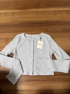 新品タグ付きGRLカーディガン Fサイズ ライトブルー