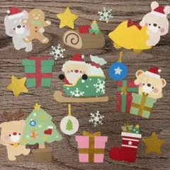 #218 クラフトパンチ 壁面 アルバムクラフト クリスマス