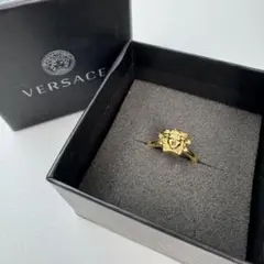 【箱付き】versace リング　指輪　メデューサ　ゴールド　10号のサムネイル