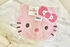 ハローキティ ダイカット　フロアマット 　Sサイズ(約32×36cm) ピンク
