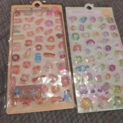 ボンボンドロップ　シール　くま　ねこ