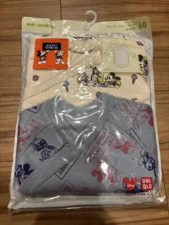 【新品未開封】UNIQLO ディズニー ベビー肌着 2枚セット サイズ60