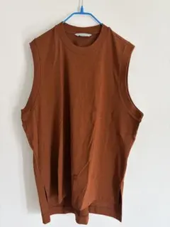 【新品未使用】UNIQLO×MameKurogouchiノースリーブ ブラウンS