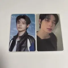 ATEEZ ホンジュン ユノ 全員 トレカ フォト セット サイン入り ATEEZ ANITEEZ IN COLOR トレカ ホンジュン ユノ - メルカリ