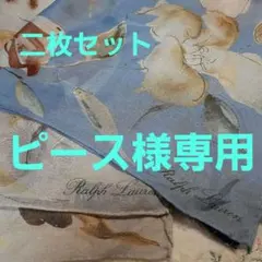 Ralph Lauren 花柄シルクスカーフ