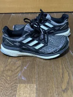 adidas Energy Boost ブラック/グレー (サイズ25.5cm)