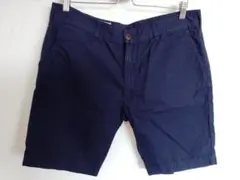 FOB FACTORY エフオービー　ネイビー ショートパンツ　サイズLLのサムネイル