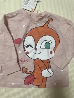 アンパンマン　ドキンちゃん　ロンT 長袖トップス90 新品未使用　美品