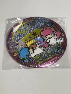 サンリオ　キラキラ BIG 缶バッジ 2 リトルツインスターズ キキララ