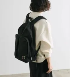 【PEZ(ペッツ)×ear】ミニポシェット付き撥水刺しゅうリュック