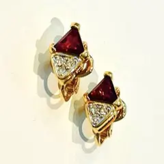 ニナリッチ　レッドストーン　イヤリング