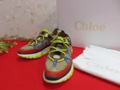 n*n様 8ee2059 未使用 Chloé クロエ　スニーカー　サイズ37のサムネイル