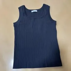 リブニットタンクトップ Fサイズ