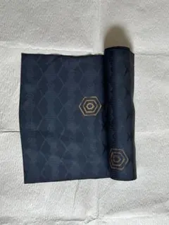 六角形模様 羽織　深緑