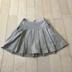LOWRYS FARM ブラウンプリーツスカートのサムネイル