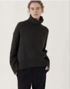 GALERIE VIE ファインウール タートルネック