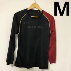 【練習着にどうぞ！】アシックス 長袖 M シャツ 陸上競技 サッカー 即日発送