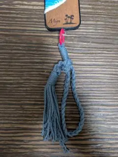 マクラメ編み☆スマホストラップ