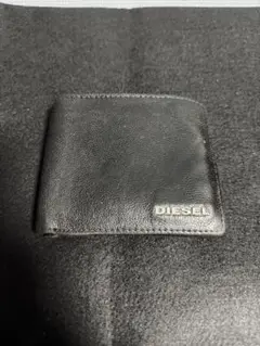 DIESEL ブラック 二つ折り財布