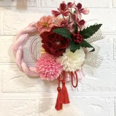 No.39 しめ縄リース　お正月飾り