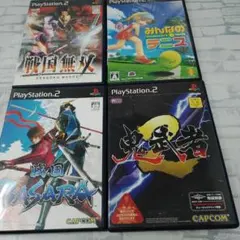 PS2 ゲームソフト 4本セット