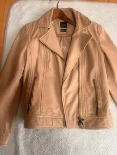ARMANI EXCHANGE ベージュ ライダースジャケットのサムネイル