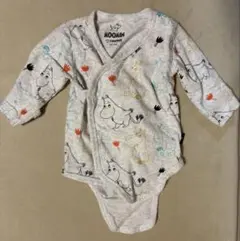 ムーミン柄ロンパース
