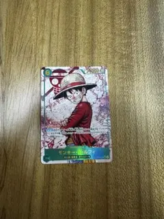ワンピース カードゲーム 受け継がれる意志 モンキー・D・ルフィ SEC シク