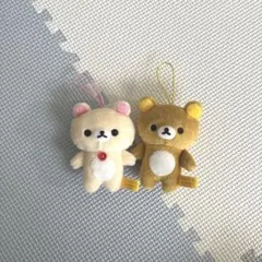 リラックマ コリラックマ ゴムひも付きマスコット ぬいぐるみ ラウワン