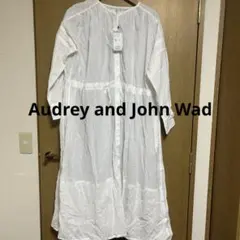 【未使用タグ付き】Audrey and John Wad ギャザーワンピース