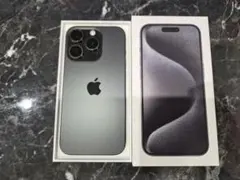 Apple iPhone15Pro ブラックチタニウム 128GB SIMフリー